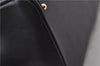 Authentic GUCCI Bamboo 2Way Shoulder Tote Bag Leather Black 2367D