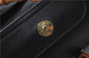 Authentic GUCCI Bamboo 2Way Shoulder Tote Bag Leather Black 2367D