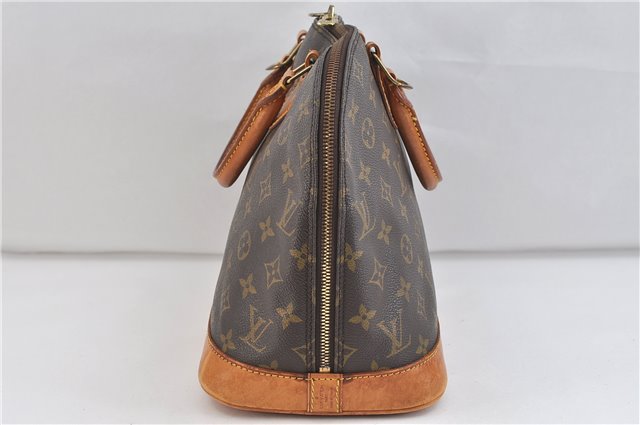 Authentic Louis Vuitton Monogram Alma Hand Bag M51130 LV 2368D