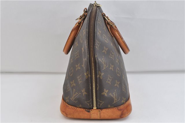 Authentic Louis Vuitton Monogram Alma Hand Bag M51130 LV 2368D