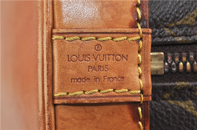 Authentic Louis Vuitton Monogram Alma Hand Bag M51130 LV 2368D