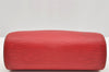 Authentic Louis Vuitton Epi Dauphine Cosmetic Pouch Red M48447 LV 2368I