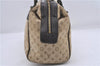 Auth Louis Vuitton Monogram Mini Josephine PM Hand Bag M92215 Khaki Beige 2369D