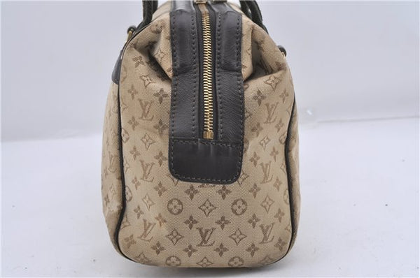 Auth Louis Vuitton Monogram Mini Josephine PM Hand Bag M92215 Khaki Beige 2369D