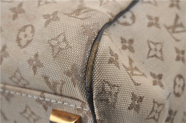 Auth Louis Vuitton Monogram Mini Josephine PM Hand Bag M92215 Khaki Beige 2369D