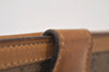 Authentic GUCCI Vintage Micro GG PVC Leather Long Wallet Purse Brown 2369I