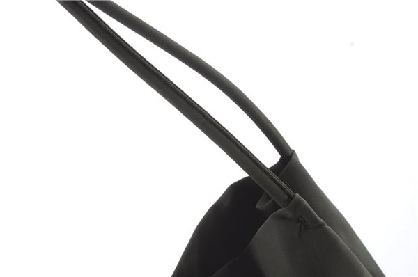 Authentic PRADA Nylon Shoulder Tote Bag Khaki Green 2371D