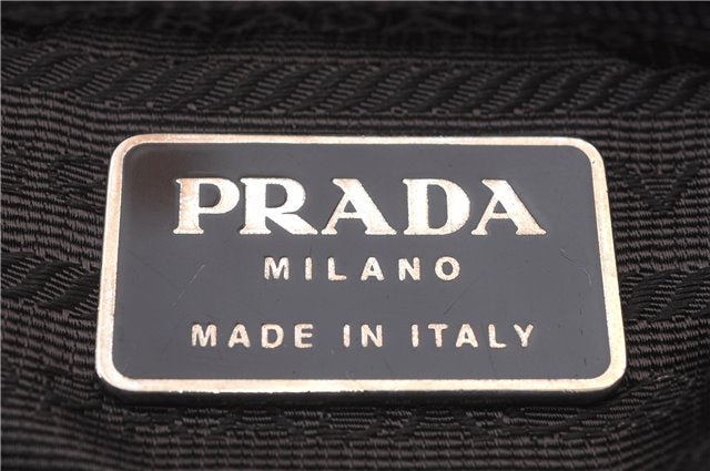 Authentic PRADA Nylon Shoulder Tote Bag Khaki Green 2371D