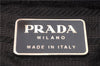 Authentic PRADA Nylon Shoulder Tote Bag Khaki Green 2371D