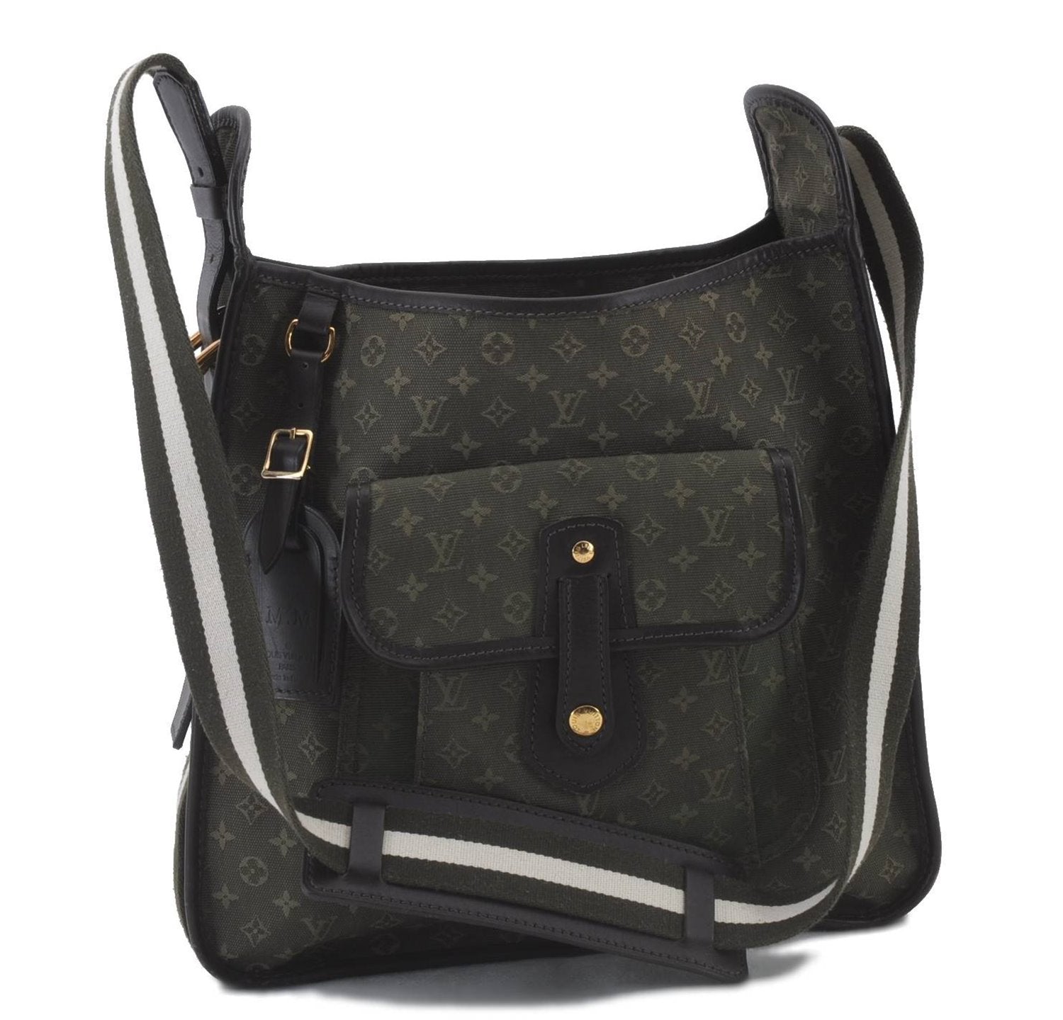 Louis Vuitton Monogram Mini Besace Mary Kate Shoulder Bag M92322 Green 2372D