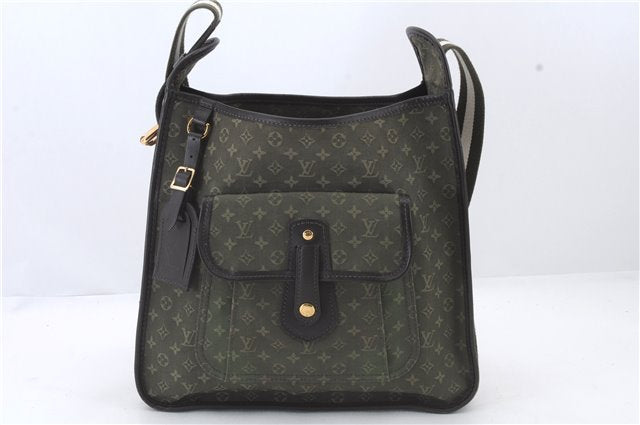 Louis Vuitton Monogram Mini Besace Mary Kate Shoulder Bag M92322 Green 2372D