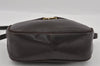 Authentic Salvatore Ferragamo Vara Shoulder Cross Body Bag Leather Brown 2372I