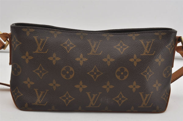 Authentic Louis Vuitton Monogram Trotteur Shoulder Cross Bag M51240 LV 2373I