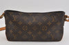 Authentic Louis Vuitton Monogram Trotteur Shoulder Cross Bag M51240 LV 2373I