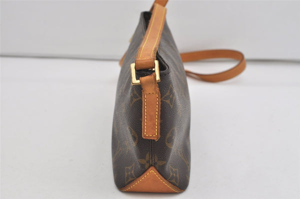 Authentic Louis Vuitton Monogram Trotteur Shoulder Cross Bag M51240 LV 2373I