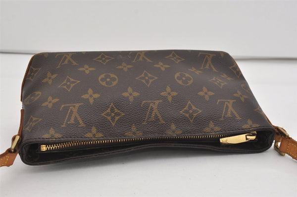 Authentic Louis Vuitton Monogram Trotteur Shoulder Cross Bag M51240 LV 2373I