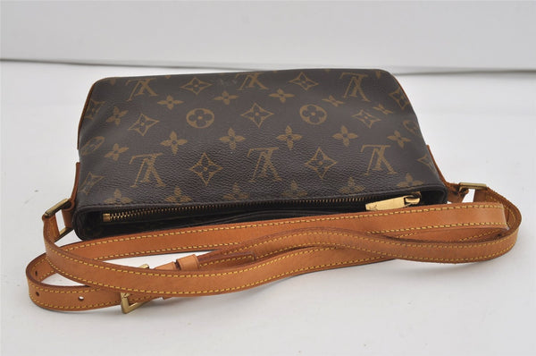 Authentic Louis Vuitton Monogram Trotteur Shoulder Cross Bag M51240 LV 2373I