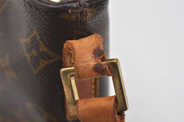 Authentic Louis Vuitton Monogram Trotteur Shoulder Cross Bag M51240 LV 2373I