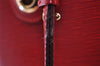 Authentic Louis Vuitton Epi Cluny Shoulder Bag Purse Red M52257 LV 2374I