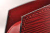 Authentic Louis Vuitton Epi Cluny Shoulder Bag Purse Red M52257 LV 2374I