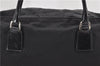 Authentic PRADA Nylon Leather Shoulder Tote Bag Black 2375D