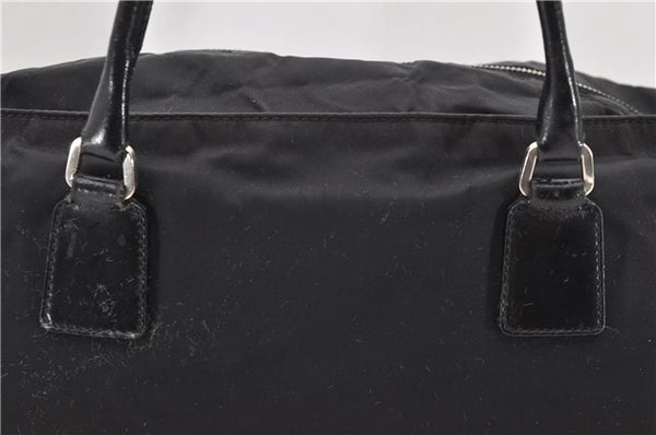 Authentic PRADA Nylon Leather Shoulder Tote Bag Black 2375D