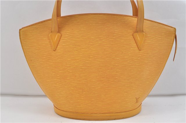 Auth Louis Vuitton Epi Saint Jacques Shopping Shoulder Bag M52269 Yellow 2377D