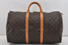 Authentic Louis Vuitton Monogram Keepall 50 Travel Boston Bag M41426 LV 2378I