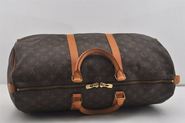 Authentic Louis Vuitton Monogram Keepall 50 Travel Boston Bag M41426 LV 2378I