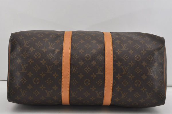 Authentic Louis Vuitton Monogram Keepall 50 Travel Boston Bag M41426 LV 2378I