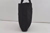 Authentic PRADA Vintage Nylon Tessuto Leather Shoulder Hand Bag Black 2379I