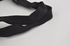Authentic PRADA Vintage Nylon Tessuto Leather Shoulder Hand Bag Black 2379I