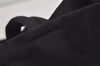 Authentic PRADA Vintage Nylon Tessuto Leather Shoulder Hand Bag Black 2379I