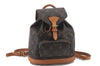 Authentic Louis Vuitton Monogram Montsouris PM Backpack M51137 LV 2381D