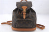 Authentic Louis Vuitton Monogram Montsouris PM Backpack M51137 LV 2381D