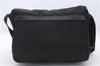 Authentic PRADA Nylon Leather Shoulder Cross Body Bag Purse Black 2382D