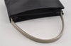 Authentic PRADA Vintage Leather Shoulder Hand Bag Purse Black 2382I
