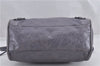 Authentic BALENCIAGA Classic Vero 2Way Hand Bag Leather 235216 Purple 2384F