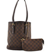 Authentic Louis Vuitton Damier Marais Bucket Shoulder Tote Bag N42240 LV 2385I