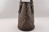 Authentic Louis Vuitton Damier Marais Bucket Shoulder Tote Bag N42240 LV 2385I