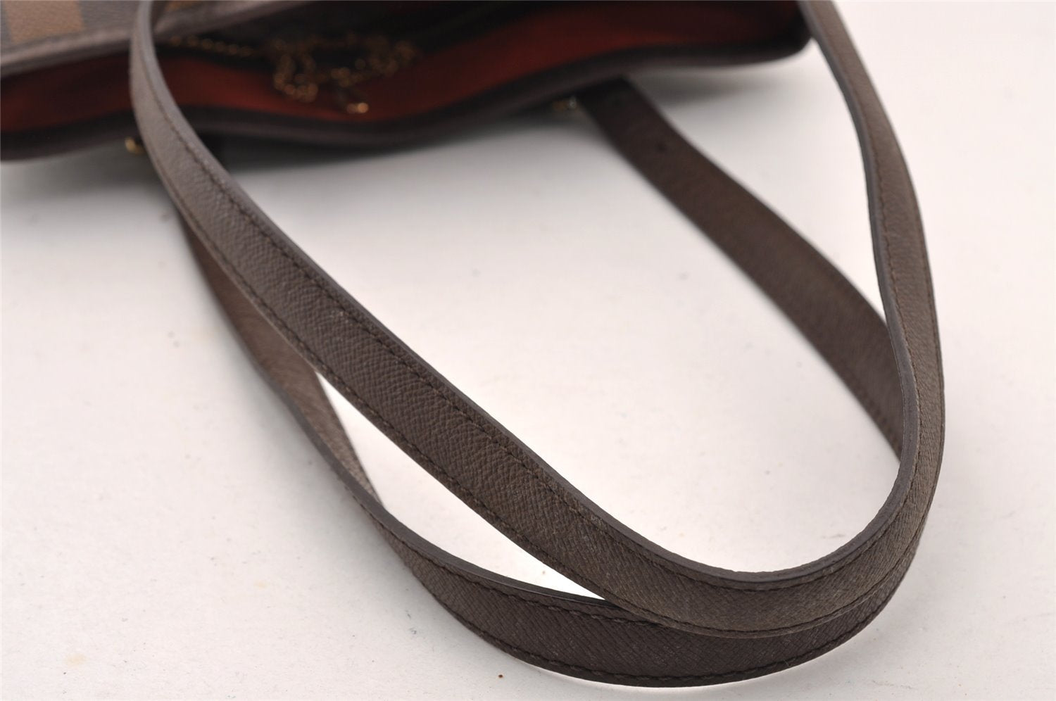 Authentic Louis Vuitton Damier Marais Bucket Shoulder Tote Bag N42240 LV 2385I