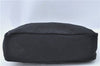 Authentic PRADA Nylon Leather Pouch Purse Black 2388C