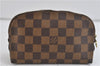 Authentic Louis Vuitton Damier Pochette Cosmetic Pouch N47516 LV 2388D