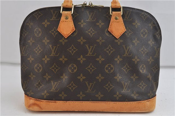 Authentic Louis Vuitton Monogram Alma Hand Bag Purse M51130 LV 2389D