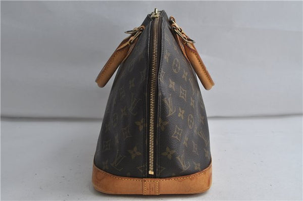 Authentic Louis Vuitton Monogram Alma Hand Bag Purse M51130 LV 2389D