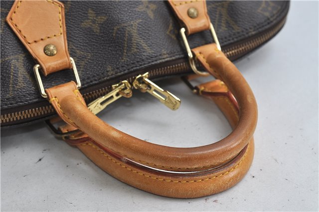 Authentic Louis Vuitton Monogram Alma Hand Bag Purse M51130 LV 2389D