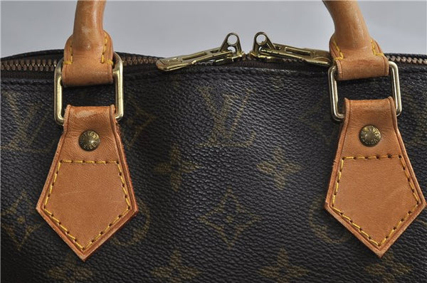 Authentic Louis Vuitton Monogram Alma Hand Bag Purse M51130 LV 2389D