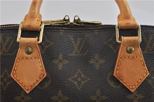 Authentic Louis Vuitton Monogram Alma Hand Bag Purse M51130 LV 2389D