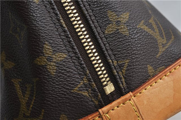 Authentic Louis Vuitton Monogram Alma Hand Bag Purse M51130 LV 2389D