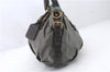 Authentic PRADA Nylon Leather 2Way Shoulder Hand Bag Khaki Green 2390D